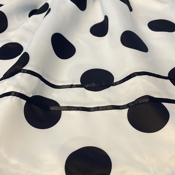 DRESS V  Cute Polka Dot White/black color, size XL” Womens DRESS - Picture 6 of 14